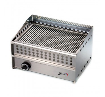 Wood steak grill gaz - L 550 mm - 14096A Wood steak grill gaz - L 550 mm - 14096A