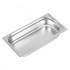 Bac GN 1/3 inox professionnel AISI 304 18/10