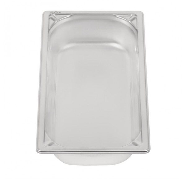 Bac Gastro Inox AISI 304 - GN 1/3 - Hauteur 100 Mm - Capacité 3,5 L - Idéal Restauration
