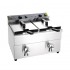 Friteuse induction double Buffalo 2 x 3 kW