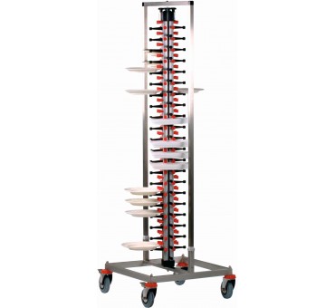 Echelle porte assiettes à tétons standard 84 plats