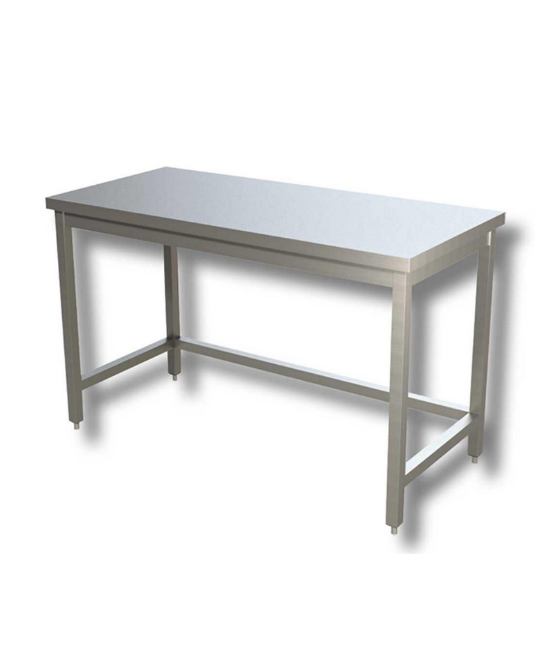 Table inox rabaissée P 700 x H 600 mm