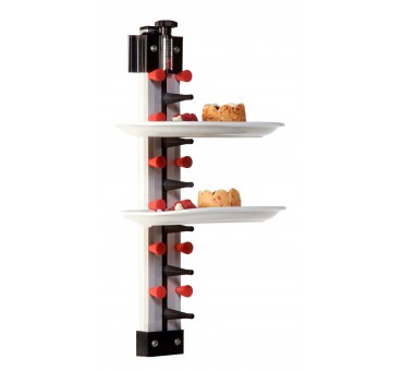Porte-assiesttes dressées murale 6 Porte-assiesttes dressées murale 6