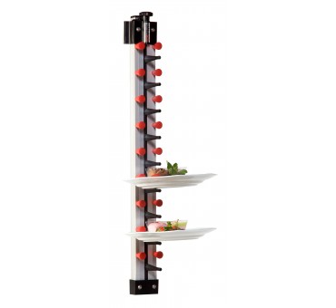 Porte assiettes dressées murale 9 Porte assiettes dressées murale 9