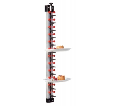 Porte assiettes dressées murale 12 Porte assiettes dressées murale 12