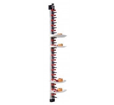 Porte-assiesttes dressées murale 18 Porte-assiesttes dressées murale 18