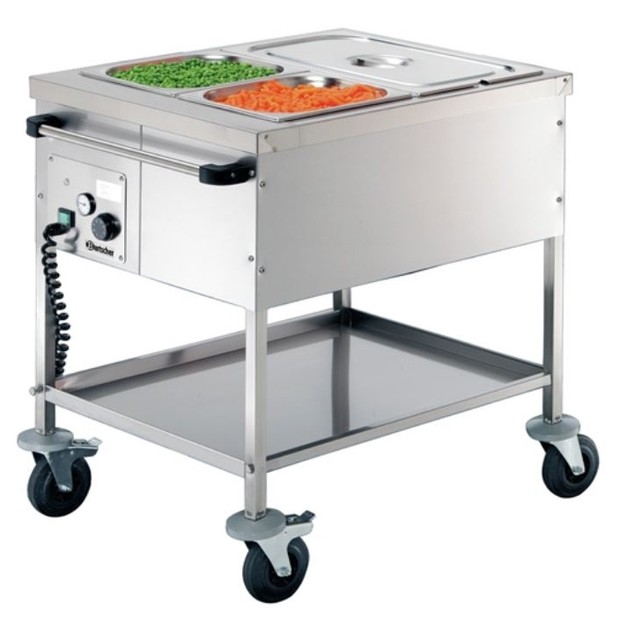 Chariots bain-marie GN sans eau Bartscher