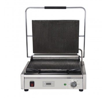 Grill panini large affichage digital et minuterie réglable Buffalo Grill panini large affichage digital et minuterie réglable Buffalo