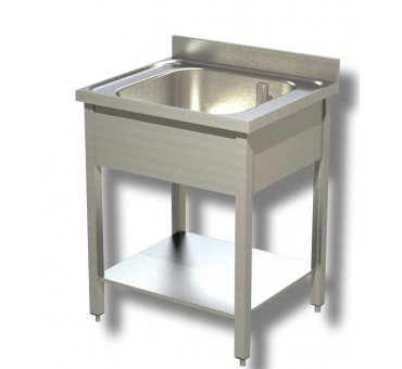 Plonge avec étagere basse Prof 700 Plonge avec étagere basse Prof 700