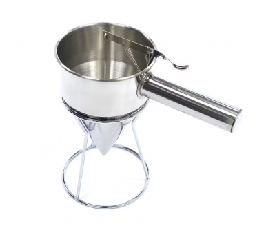 Dispensateur de pâte 1,3 L  acier inoxydable Dispensateur de pâte 1,3 L  acier inoxydable