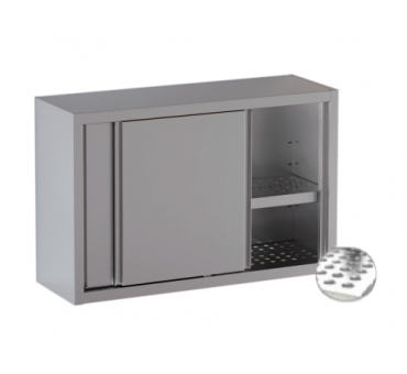 Placard Mural Inox AISI 430 portes coulissantes H80 Placard Mural Inox AISI 430 portes coulissantes H80