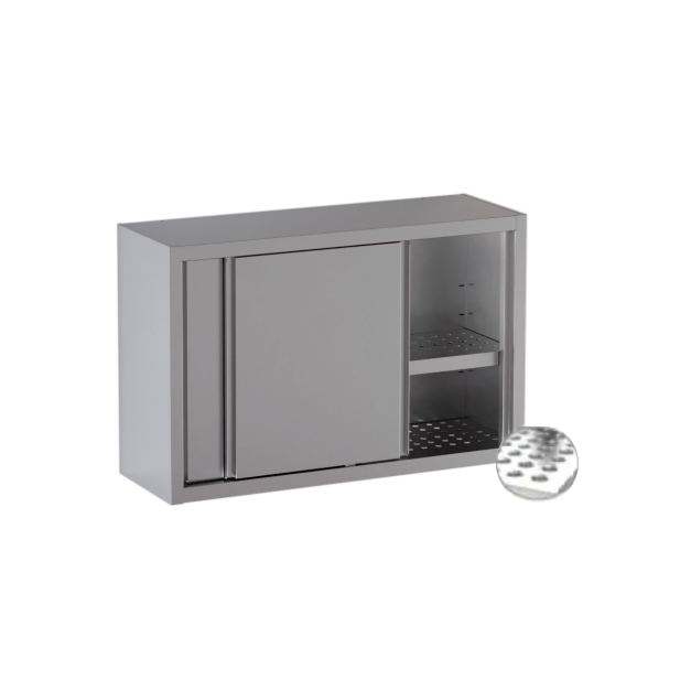 Placard Mural Inox AISI 430 portes coulissantes H80