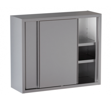 Placard Mural Inox AISI 430 portes coulissantes H100 P Placard Mural Inox AISI 430 portes coulissantes H100 P