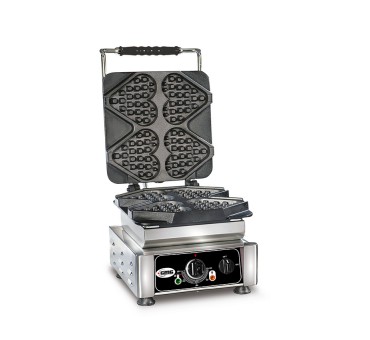 Gaufrier Simple 4 gaufres coeurs GMG TI Amo Gaufrier Simple 4 gaufres coeurs GMG TI Amo