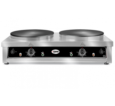 Crêpière professionnelle Double 40 cm GMG CRD240 Crêpière professionnelle Double 40 cm GMG CRD240