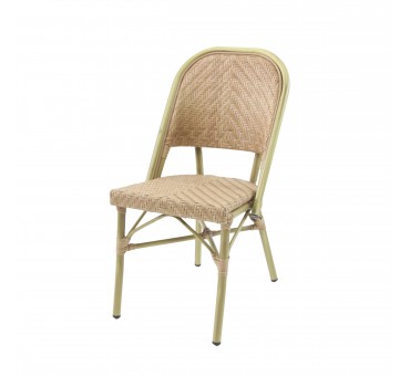 PARIS CHAISE DE BISTROT EN ROTIN - BAMBOU-NATUREL PARIS CHAISE DE BISTROT EN ROTIN - BAMBOU-NATUREL