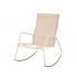 BRODY FAUTEUIL DE JARDIN À BASCULE - BEIGE