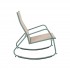 BRODY FAUTEUIL DE JARDIN À BASCULE - VERT-BEIGE