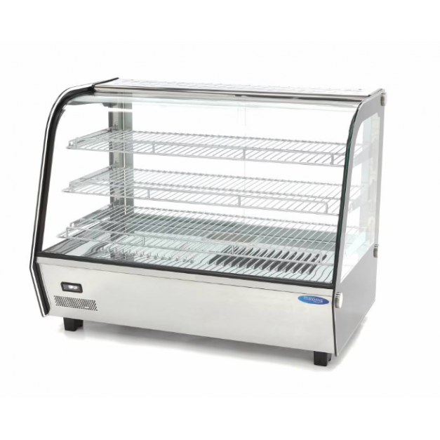 Vitrine chauffante 160 litres