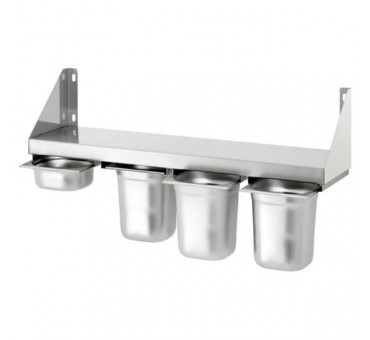 Étagère à épices bartscher pour 4 a 7 bacs GN 1/6 Étagère à épices bartscher pour 4 a 7 bacs GN 1/6