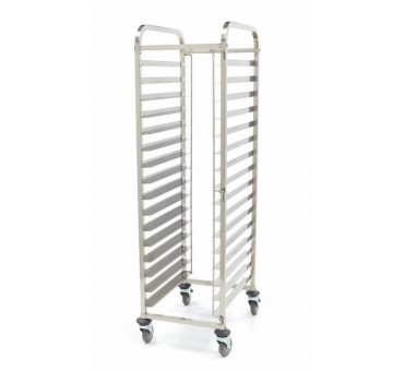 Chariot pâtisserie inox 16 niveaux 60x40 – Spécial boulangerie & cuisine pro Chariot pâtisserie inox 16 niveaux 60x40 – Spécial boulangerie & cuisine pro