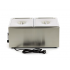 Bain marie inox 2 GN 1/2 150 mm Max complet