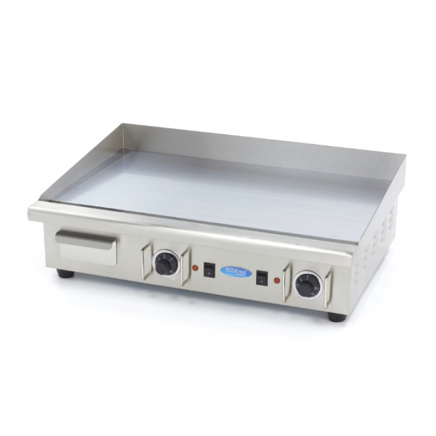 Plancha Électrique Professionnelle 73 cm – Inox Chrome Miroir