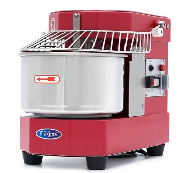 Pétrin à spirale / pétrin à pâte - 8 L - 4,5 kg de pâte - Coloris rouge framboise Pétrin à spirale / pétrin à pâte - 8 L - 4,5 kg de pâte - Coloris rouge framboise