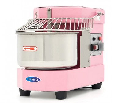 Pétrin à spirale / pétrin à pâte - 8 L - 4,5 kg de pâte - Coloris rose Pétrin à spirale / pétrin à pâte - 8 L - 4,5 kg de pâte - Coloris rose