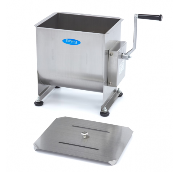 Mélangeur à Viande Manuel Maxima 60 Litres - Double Axe - Capacité 55 Kg - Pour Viande Et Poisson - Usage Professionnel