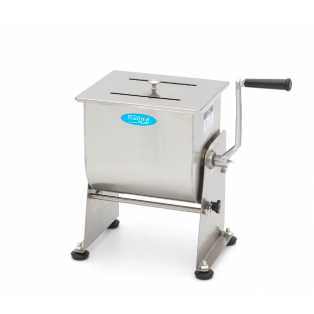 Mélangeur de viande - 10 L - 7,5 kg viande - bol basculant - manuel