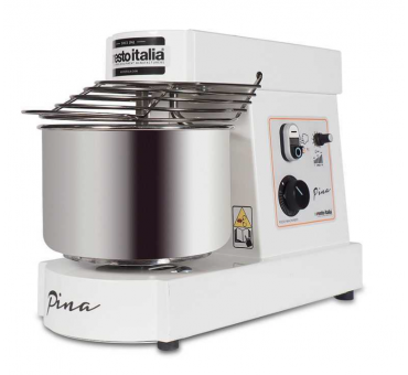 Pétrin a spirale 7 litres Pina Line Vitesse variables Pétrin a spirale 7 litres Pina Line Vitesse variables