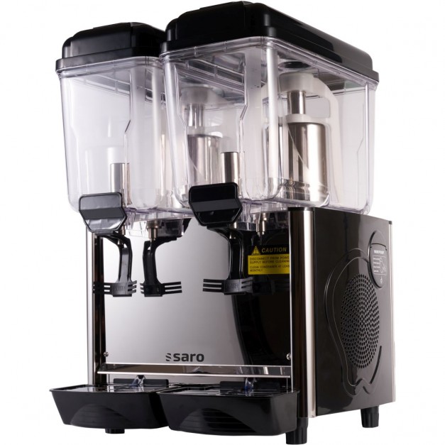 Distributeur de boissons fraîches 2X12 Litres NOIR COROLLA 2B