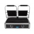 Grill de Contact Professionnel Double Maxima MCG BIG GR – Plaques Rainurées en Fonte