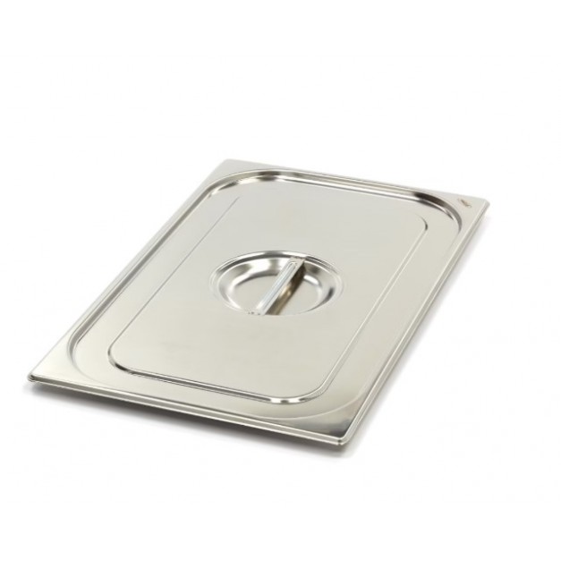 Lot de 6 couvercles inox GN 1/1 – Couvercles gastronorme 53 × 32,5 cm professionnels