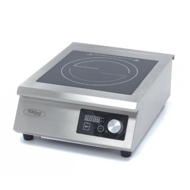 Plaque à induction professionnelle 5000 W – Ø 32 cm – Maxima