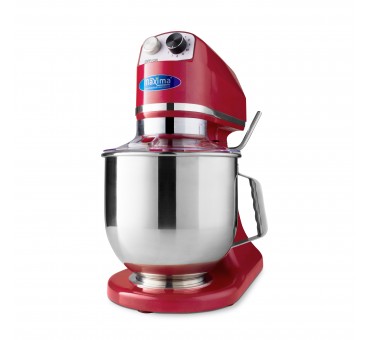 Batteur mélangeur 7 litres PRO Rouge Batteur mélangeur 7 litres PRO Rouge