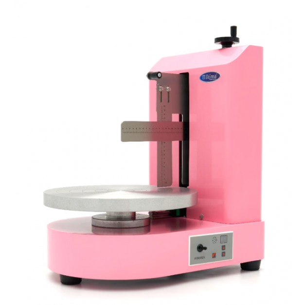 Machine à décorer les gâteaux professionnelle Ø 36,4 cm – Rose – Maxima