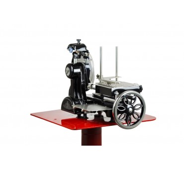 Trancheuse à volant professionnelle NOAW Volaniña 250/21 – Lame Ø 250 mm – Transmission à pignons – Charcuterie & épicerie fine