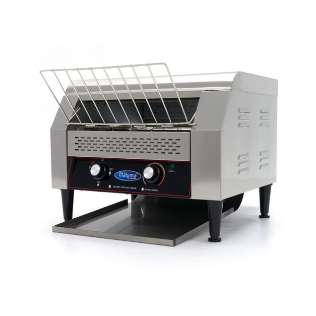 Grille-pain convoyeur pro Maxima MTT-450 inox – 450 tranches/heure
