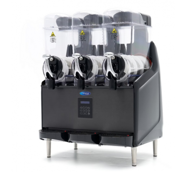 Machine à granité professionnelle 3 x 12 L Maxima slush à affichage numérique CHR