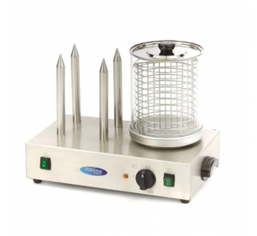 Appareil à hot-dogs professionnel Maxima chauffe-saucisses CHR