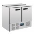 Comptoir de préparation réfrigéré avec tablette 2 portes 240 litres