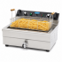 Friteuse - 20 L - 1 panier - avec robinet de vidange