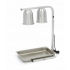 Lampe chauffante double professionnelle Maxima inox pour maintien au chaud CHR