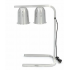 Lampe chauffante double professionnelle Maxima inox pour maintien au chaud CHR