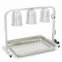 Lampe chauffante triple Maxima avec bac GN 2/1 pour CHR