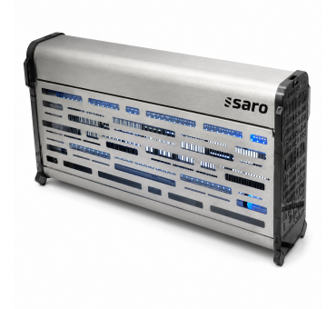 Destructeur d’insectes LED SARO PT300I inox 120 m² pour CHR