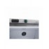 Réfrigérateur professionnel Maxima 600 L inox détail thermostat