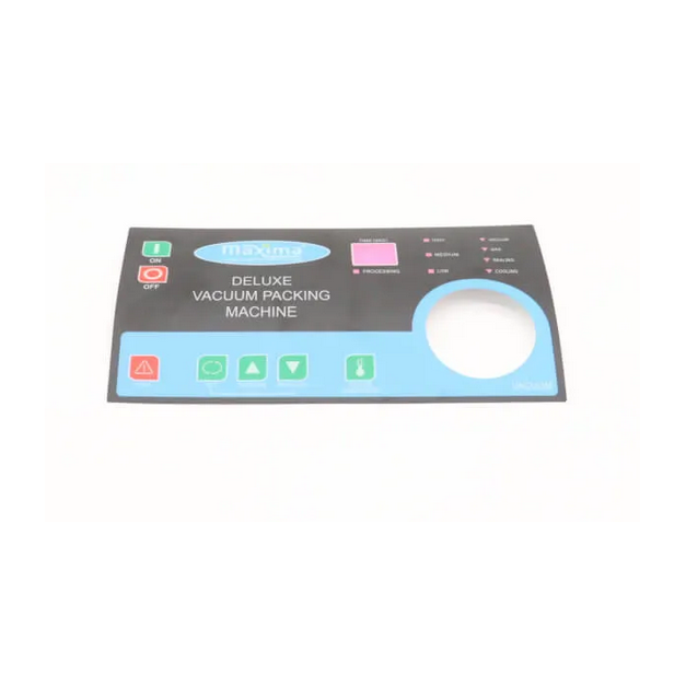 Autocollant panneau MVAC Maxima pour machine sous vide Maxima référence